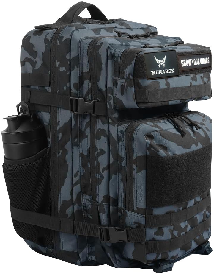 Monarck Signature Backpack Dark Camo 1W A038
