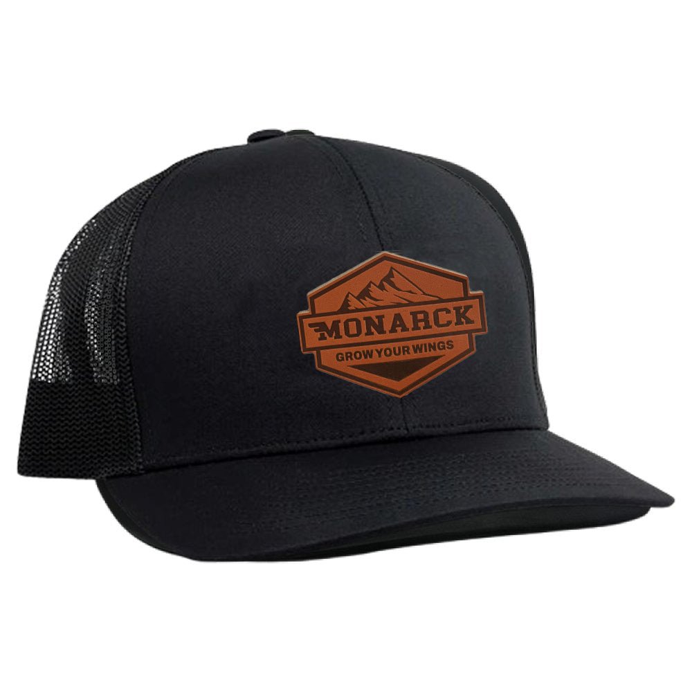 Monarck Hat- Leather Patch 1W A074
