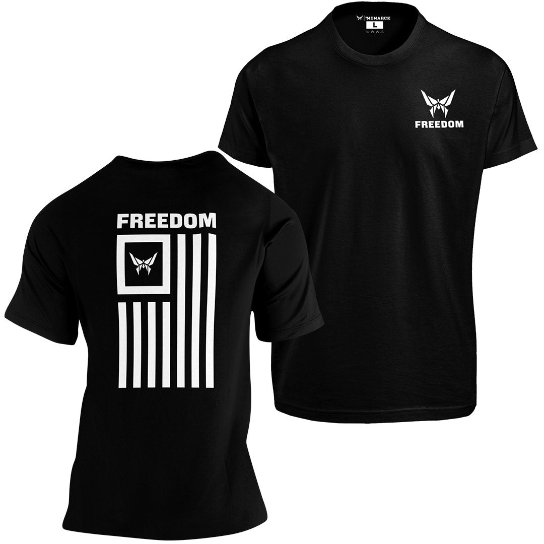 Freedom Monarck Black Tee 040