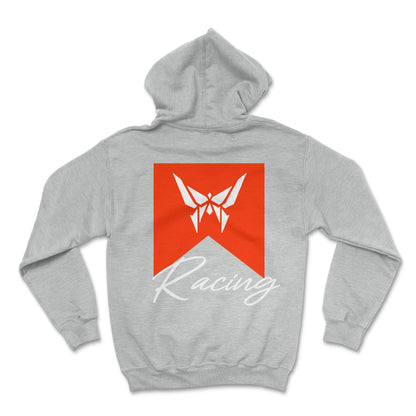 Monarck Racing Hoodie Heather Grey 027