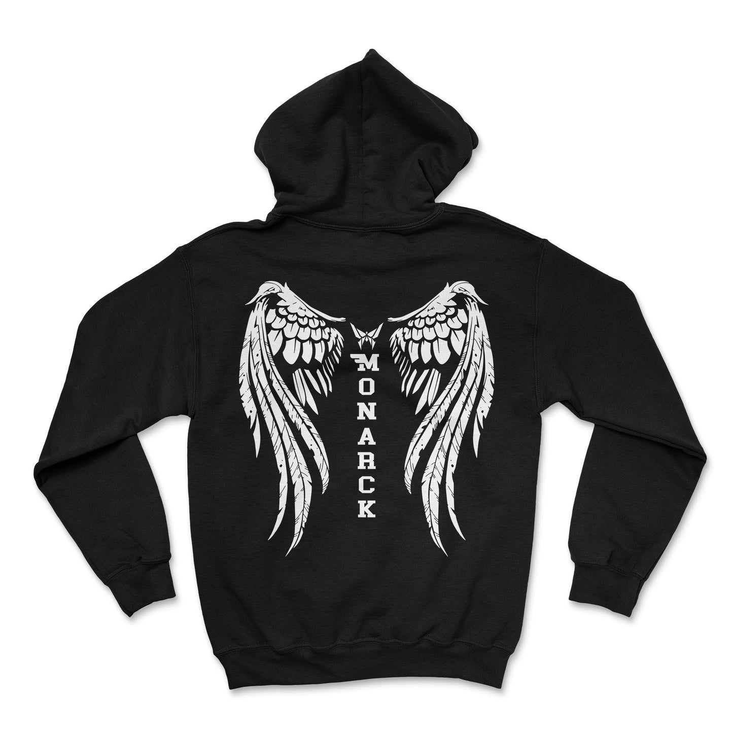 Monarck Wings Hoodie Black 2W084