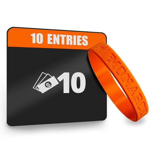 $10 = 10 Entries + Wristband