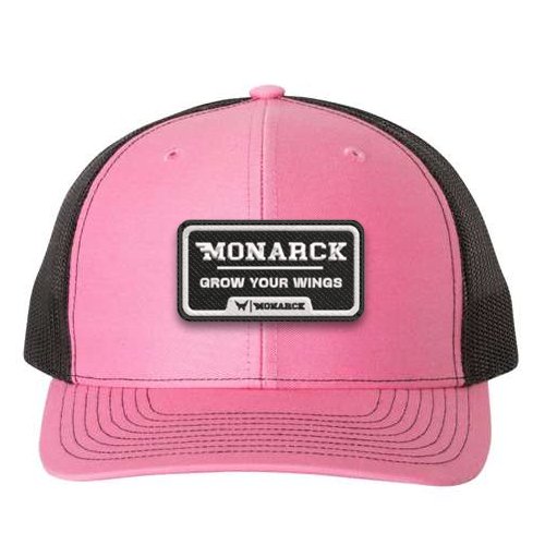 Monarck Cap - Hot Pink / Black