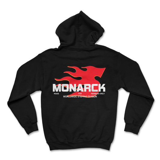 Monarck Flame Star Hoodie black 2W390