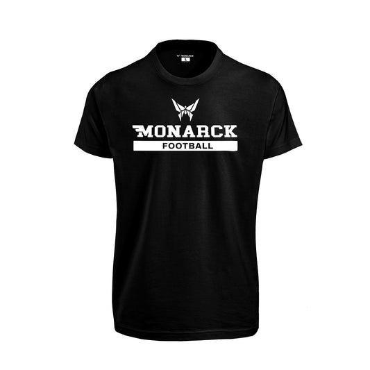 Monarck Football Tee Black  031