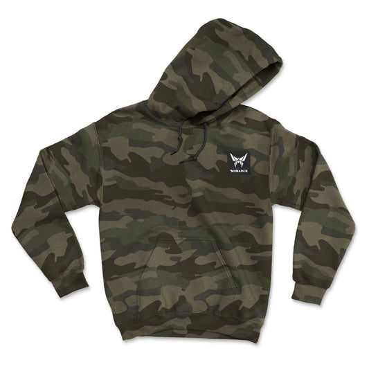 Monarck Stamped Forest Camo Hoodie 2W096