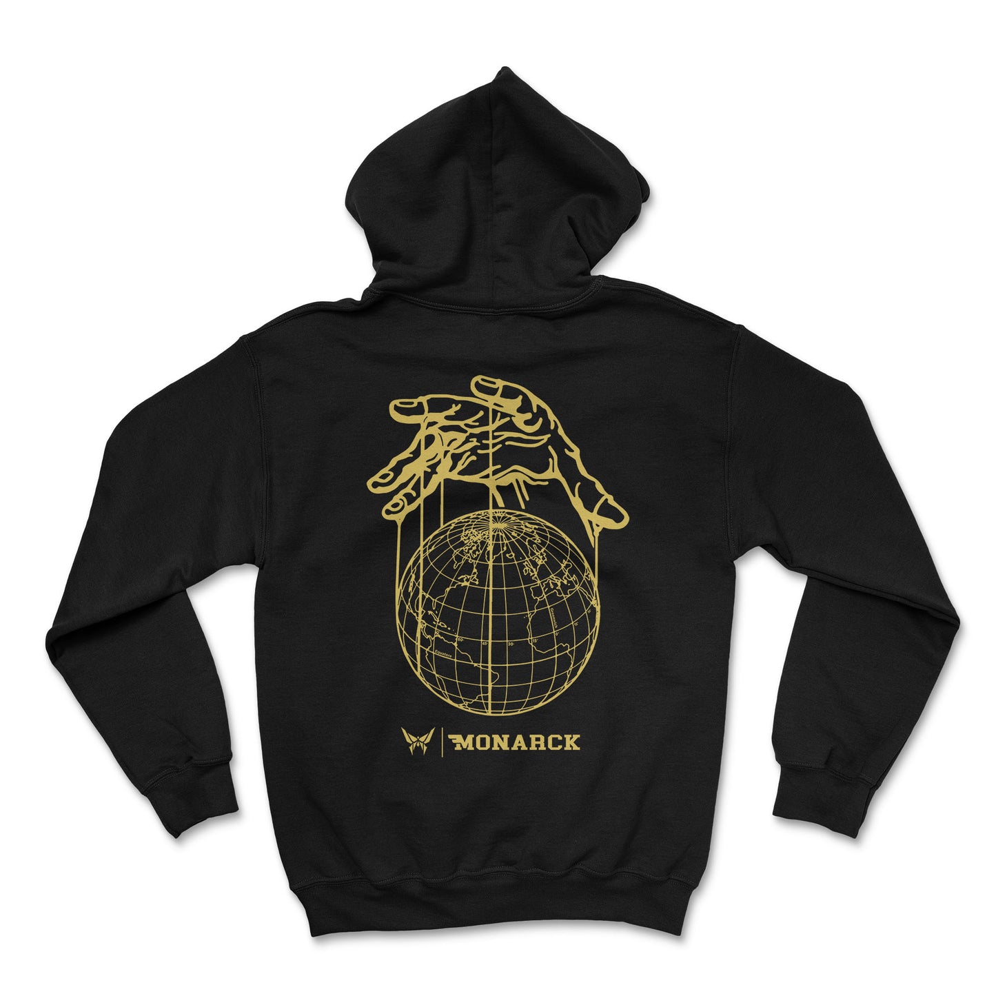 Monarck  Global Hoodie Black 103