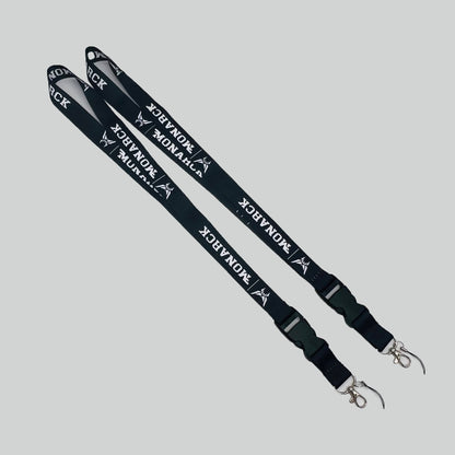 Monarck Black Lanyard A002