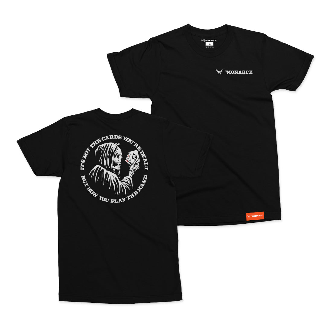 Monarck Cards Premium Black Tee 059