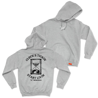 Monarck Sand Glass Hoodie heather grey 090