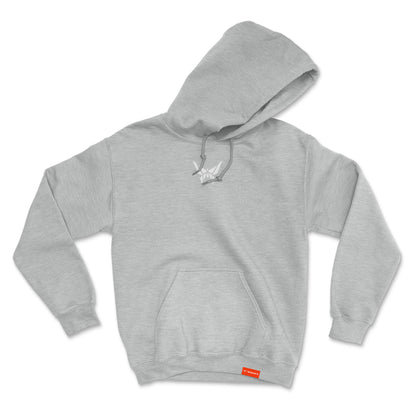 Monarck Wings Hoodie heather grey 2W084