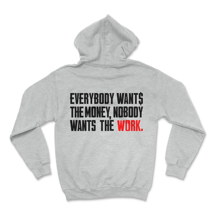 Monarck work Hoodie heather grey 088