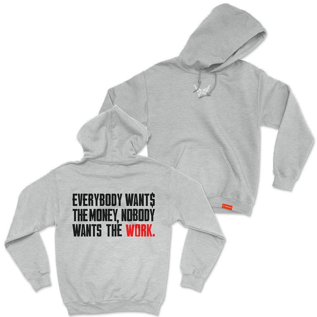 Monarck work Hoodie heather grey 088