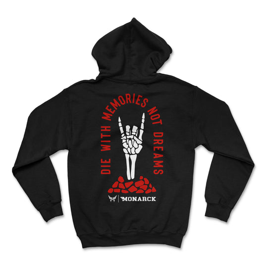 Monarck Skeleton Hoodie Black 2W054