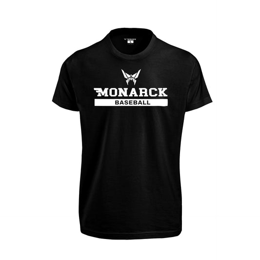Monarck Baseball Tee Black Tee 034