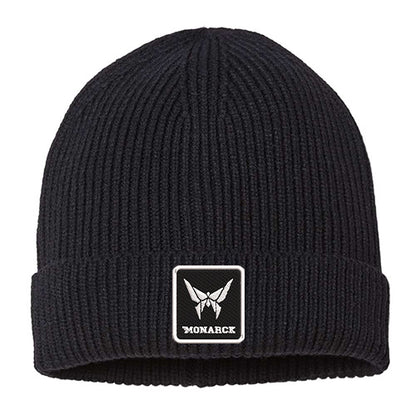 Monarck Cuff Beanie Black