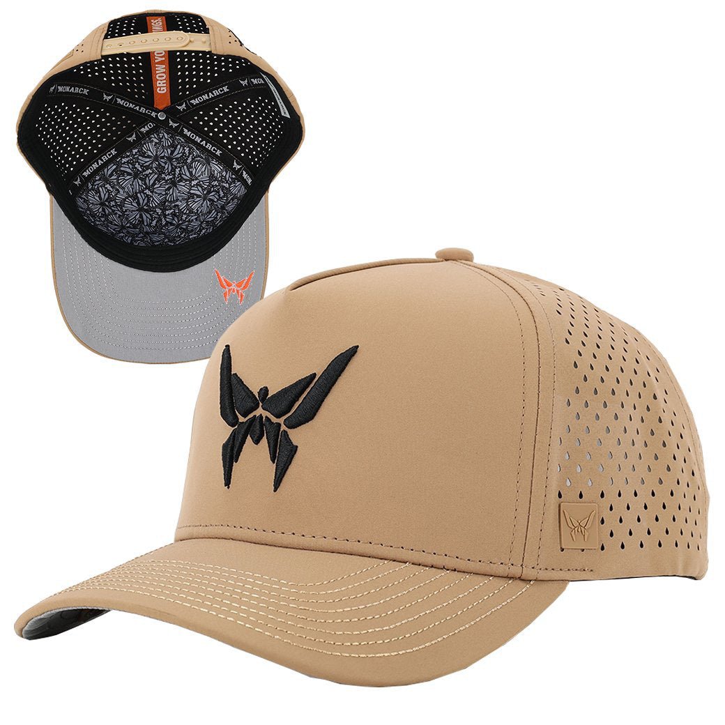 Monarck Active Signature Hat - Tan 1W A061