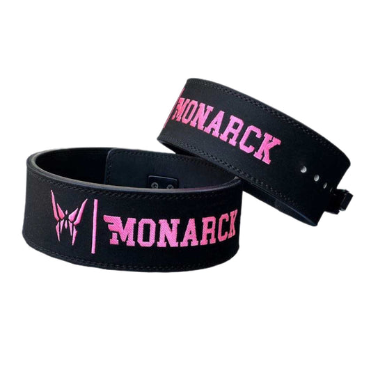Monarck Lever Lifting Belt -  Black/Pink A061